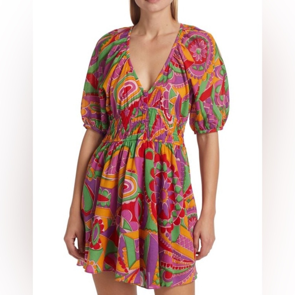 BA&SH Multicolored mini dress